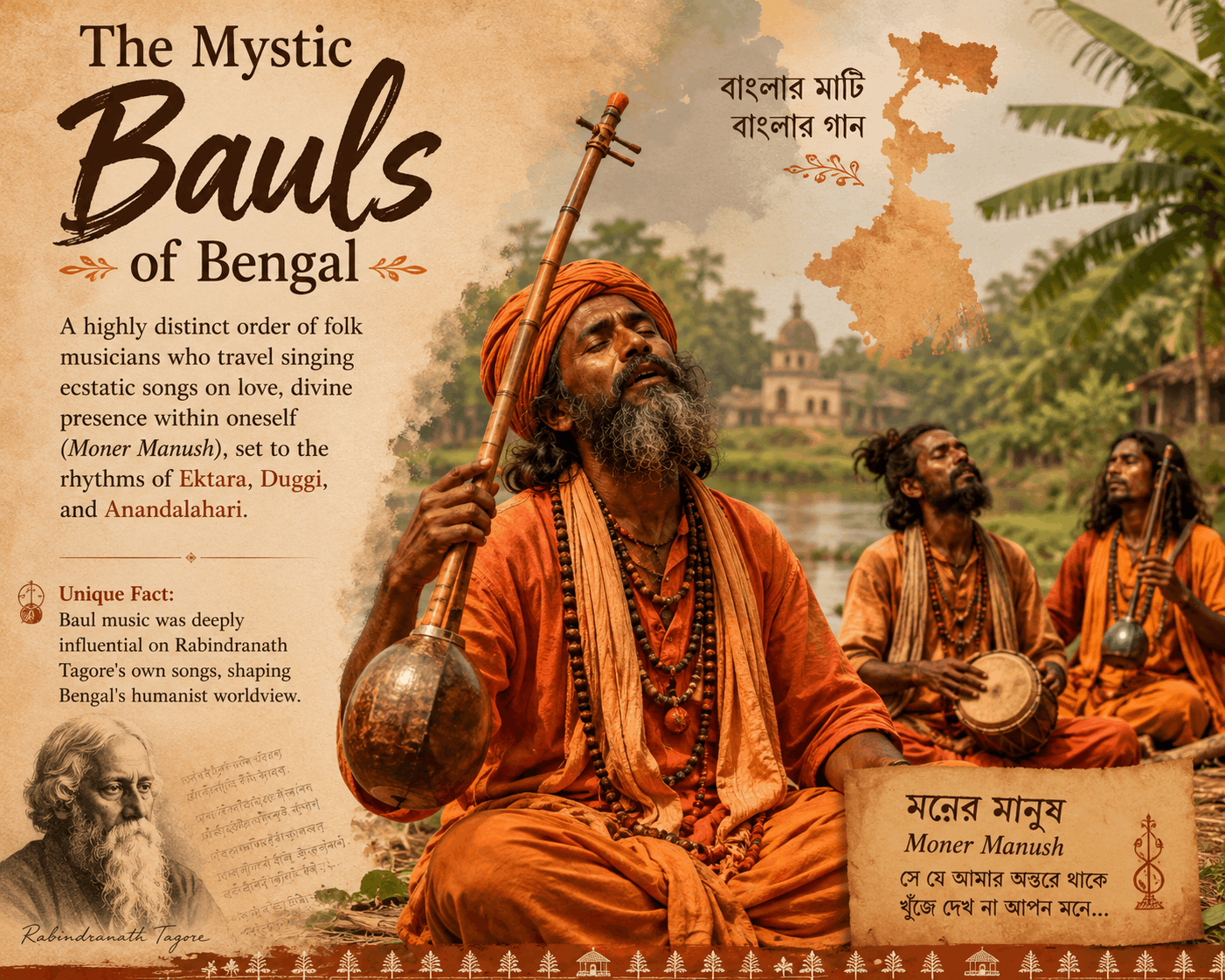The Mystic Bauls of Bengal