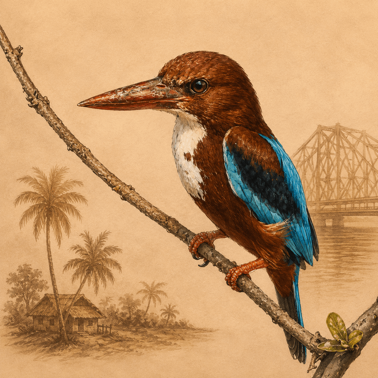 White-throated Kingfisher