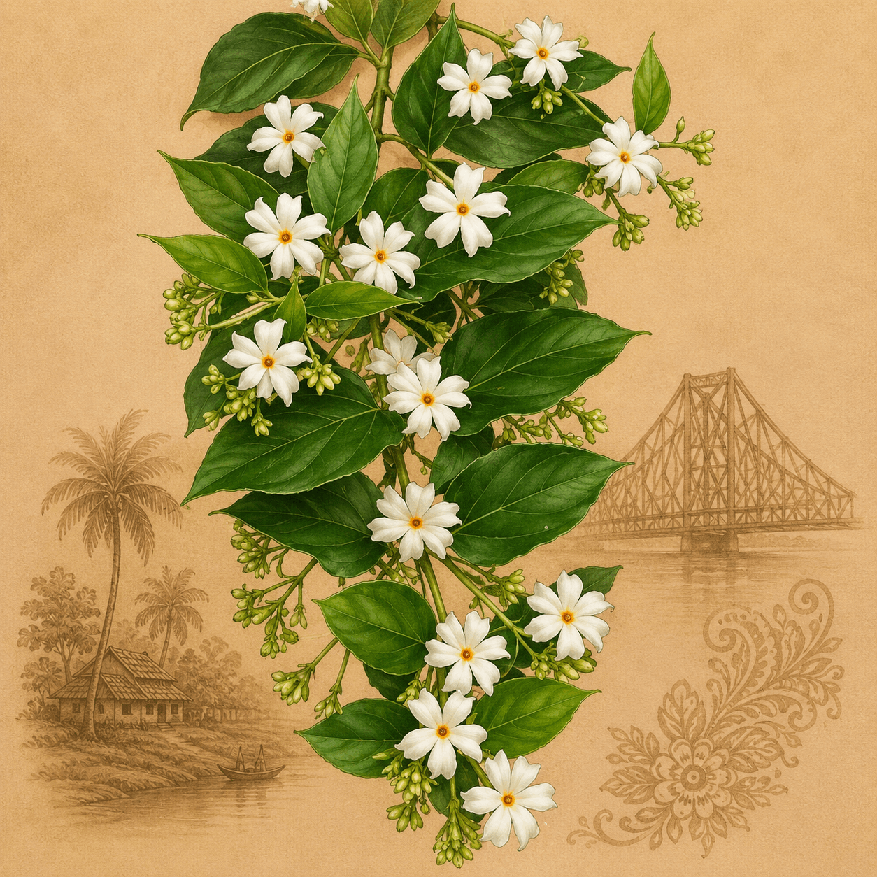 Night-flowering Jasmine (Shiuli)